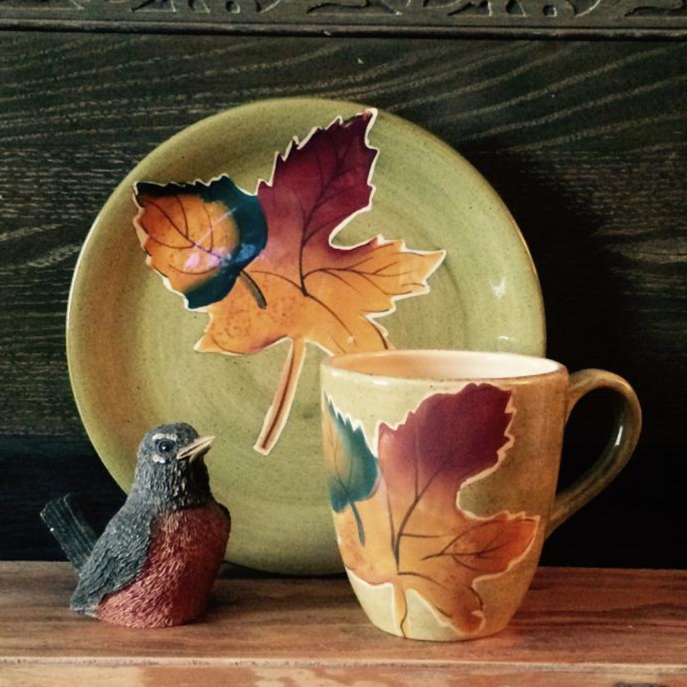 Vintage 8 pc Dessert & Coffee Set - Picture 2 of 7